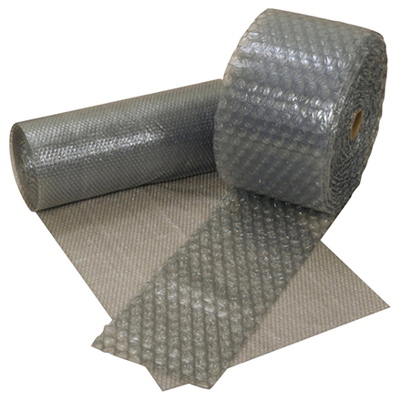 5/16" x 48" x 375' 90% Recycled Perforated Air Bubble Roll